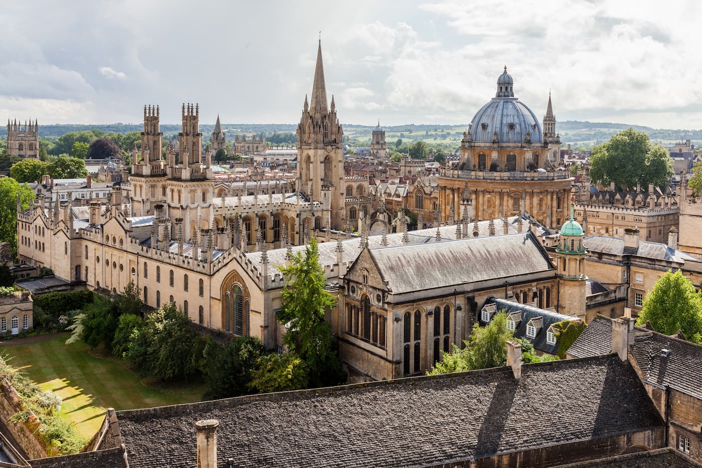 A view of the Oxford skyline